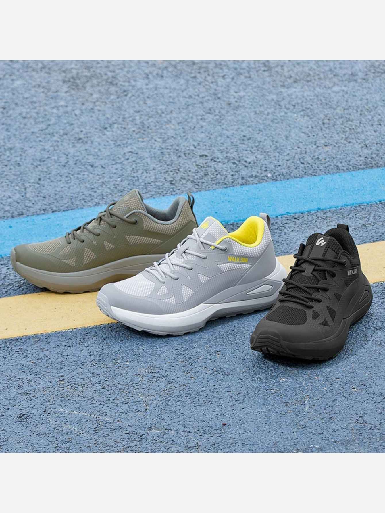 Olive Green Sneakers Casual Walking Shoes