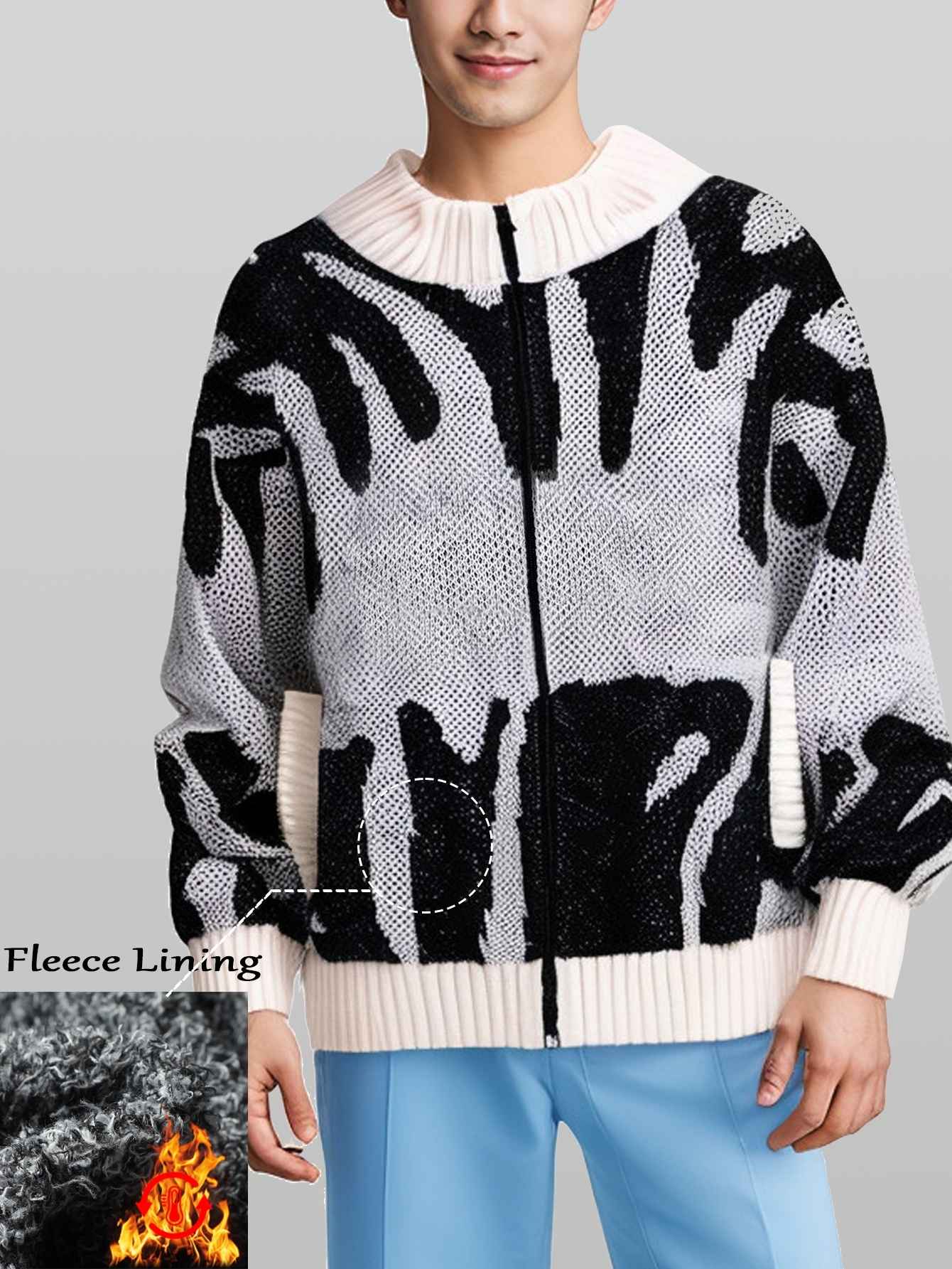 Cardigan Sweater for Men 
