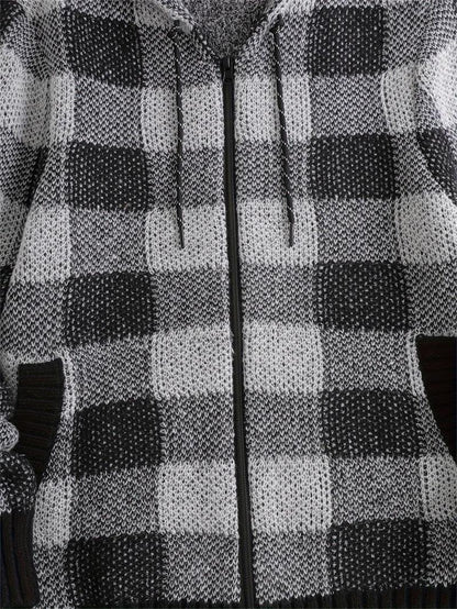 Loose Warm Fleece Hooded Jacket for Men