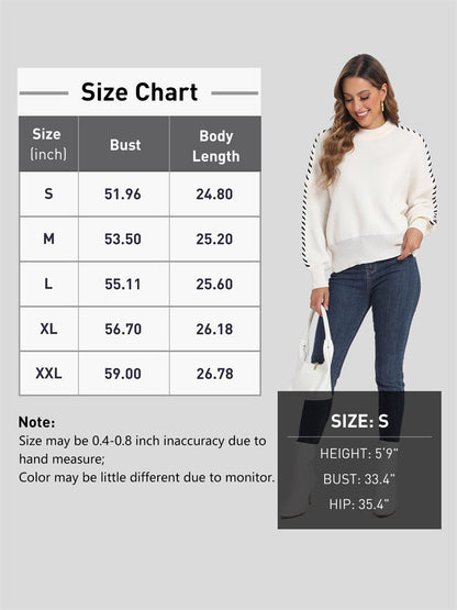 Oversized Batwing Sleeves Sweater for Women