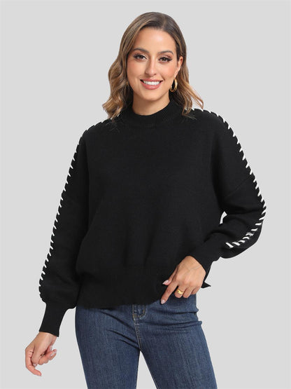 Oversized Pullover Sweater for Women