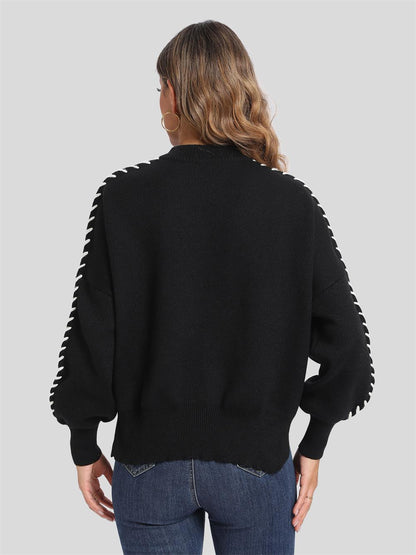 Oversized Pullover Sweater for Women