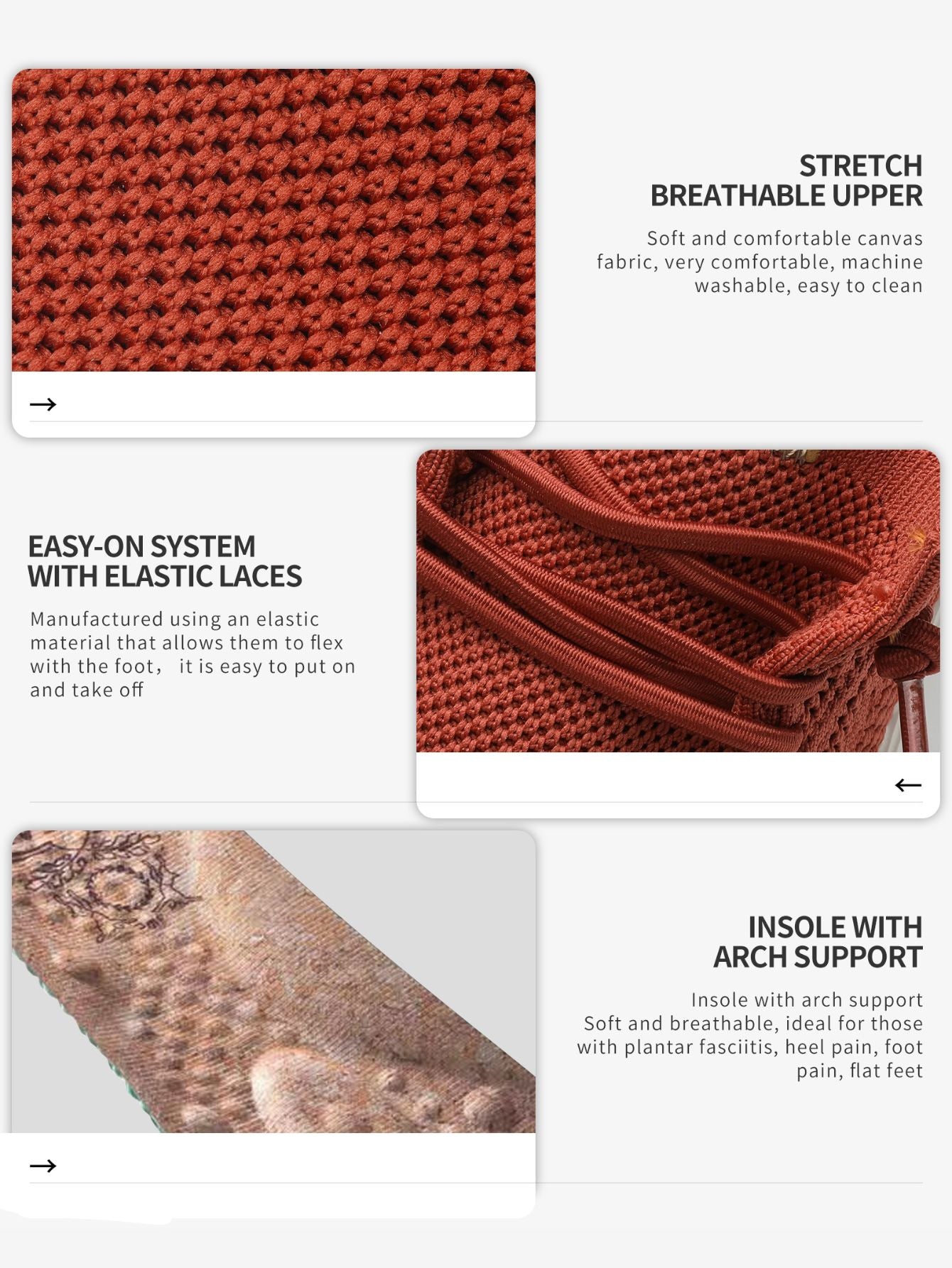 Slip on Womens Shoes is Easy to Put on and Take off