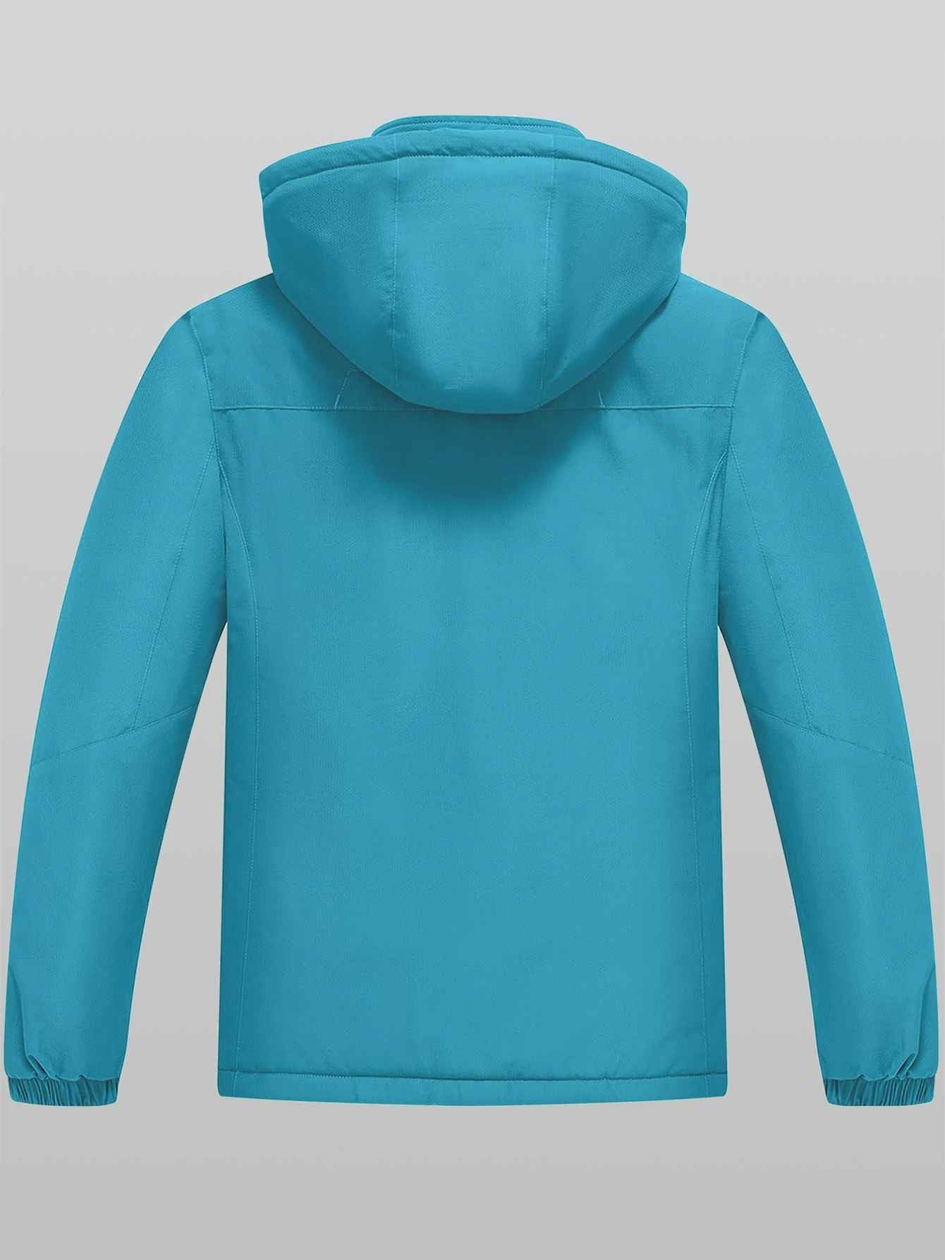 Waterproof Hooded Ski Jacket for Women 
